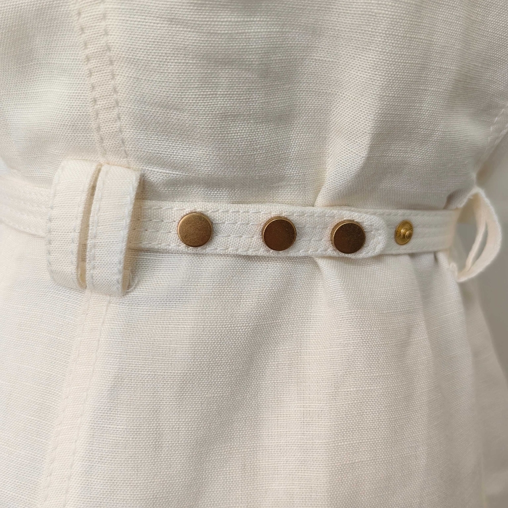 Aje Ana Mini Dress in Ivory - Picture 15 of 16